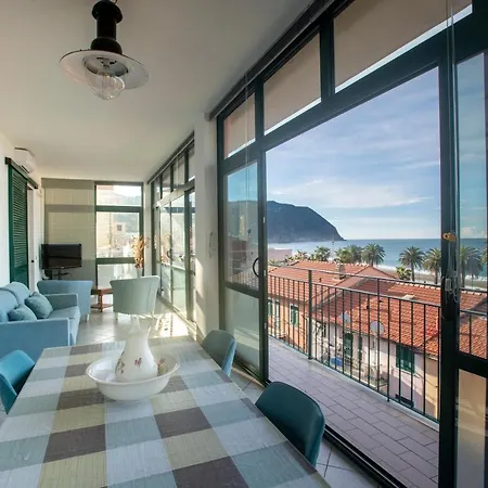 162 - La Veranda Sull'acqua, Fronte E Vista Mare Riva Trigoso, Posto Auto Privato