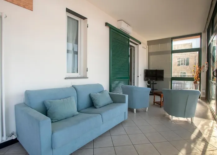 162 - La Veranda Sull'acqua, Fronte E Vista Mare Riva Trigoso, Posto Auto Privato 펜션 세스트리레반떼