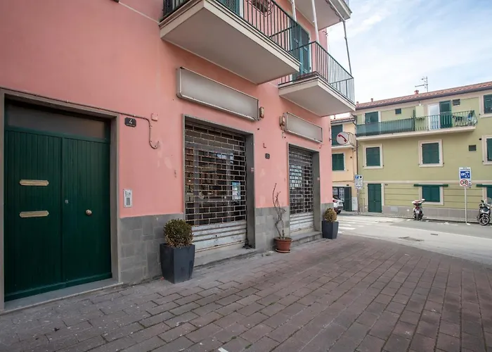 162 - La Veranda Sull'acqua, Fronte E Vista Mare Riva Trigoso, Posto Auto Privato 펜션 세스트리레반떼