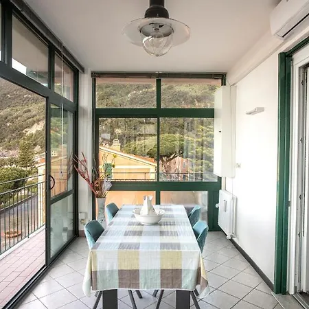 162 - La Veranda Sull'acqua, Fronte E Vista Mare Riva Trigoso, Posto Auto Privato * セストリ・レヴァンテ